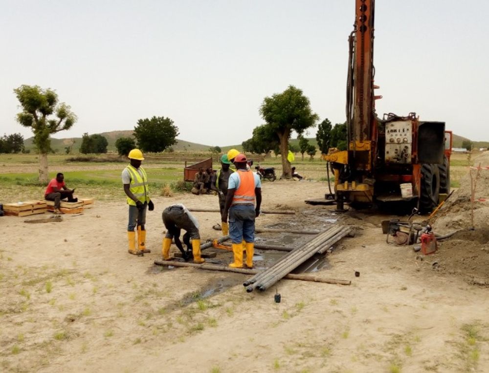 Coal core drilling activities at Gombe state